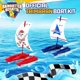 thumbnail image 4 of Kit de barco de carreras Raingutter Regatta Trimaran Scouting America, 4 of 6