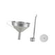 thumbnail image 4 of Embudo de vino Embudo de cocina de acero inoxidable de grado alimenticio Embudo de aceite líquido Embudo para aceite de cocina líquido Herramienta de Diámetro de la boca 53 cm, 4 of 5