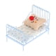 thumbnail image 1 of Cama En Miniatura A Escala 1/12, Rama De Flores, Accesorios Para Fotos Para Habitación De Niños Y Dormitorio, 1 of 5