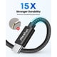 thumbnail image 5 of Cable USB C CLEEFUN de carga rápida de 3 pies y 5 unidades para iPhone Samsung, 5 of 7