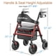 thumbnail image 5 of Rollator Walker Soundfuse SOUNDFUSE para personas mayores con asiento, 5 of 8