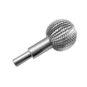 Magideal - Cabezal De Molienda De Bolas, Para Esculpir Madera, De Bolas De Acero Al Carbono, Cabezal De Molienda De Hierro Hueco Para , Plata