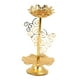 thumbnail image 4 of Ghee Portalámparas Portavelas Budista Altar Suministros Lotus Tibetano 116cm, 4 of 5