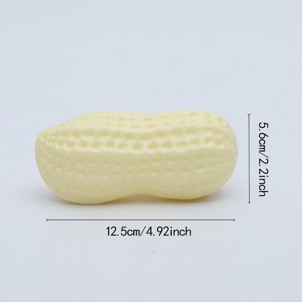 Peanut Shaped Dog Bites Sounding Toy, Dog Toys For Aggressive Chewers, Pet Utensils, Pet Supplies