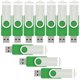thumbnail image 1 of Unidad flash USB VICFUN de 16 GB, memoria USB 2.0 giratoria, paquete de 10, 1 of 2