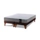 thumbnail image 2 of Cama Europea Zen Pro Pu Chocolate King, 2 of 4