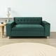 thumbnail image 3 of Sofa Dos Cuerpos Felpa Verde, 3 of 3