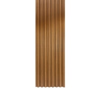 Joytek - Caja Wall Panel Pvc Café Claro 240X16 Cm 3.84 M² (10 Paneles)