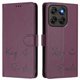 thumbnail image 2 of Funda Cartera para Motorola Moto G77 con Bloqueo RFID, Cierre Magnético y Ranuras Tarjetas Morado, 2 of 6