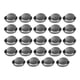 thumbnail image 1 of Pack 24 Moldes Tartaleta Desmontable Tarta Individual 10,5cm Gris, 1 of 8