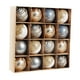thumbnail image 1 of 16x Bolas Colgantes Para árbol De Navidad, Adornos, Colgantes Para Festivales De Porche En El Patio, Azul Y Blanco, 1 of 5