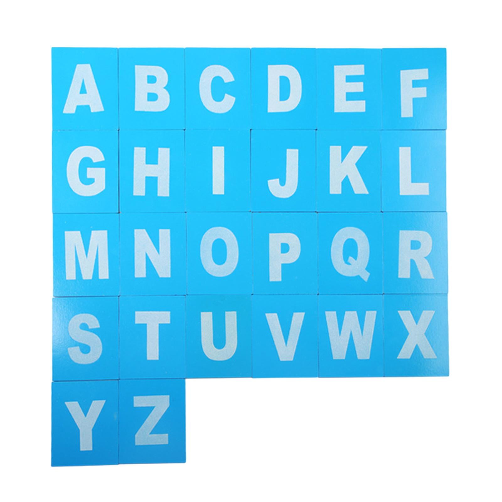 Bothyi - Letras Montessori Letra Del Alfabeto Montessori Para Niños Niñas Bebé