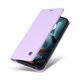 thumbnail image 4 of Funda Billetera de Cuero para Motorola MOTO G05 con Tarjetero y Soporte - Tapa Magnética Morado, 4 of 6