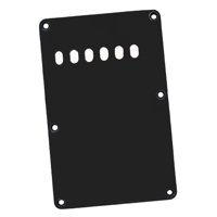 Magideal - Cubierta De Cavidad De Trémolo Para Guitarra De 6 Agujeros, Placa Trasera, Reemplazo De Guitarra Estándar Para Accesorios De Guitarra Eléctrica Negro