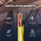 thumbnail image 4 of Cable eléctrico VN Infinite 12/3 30 m NM-B, 4 of 6