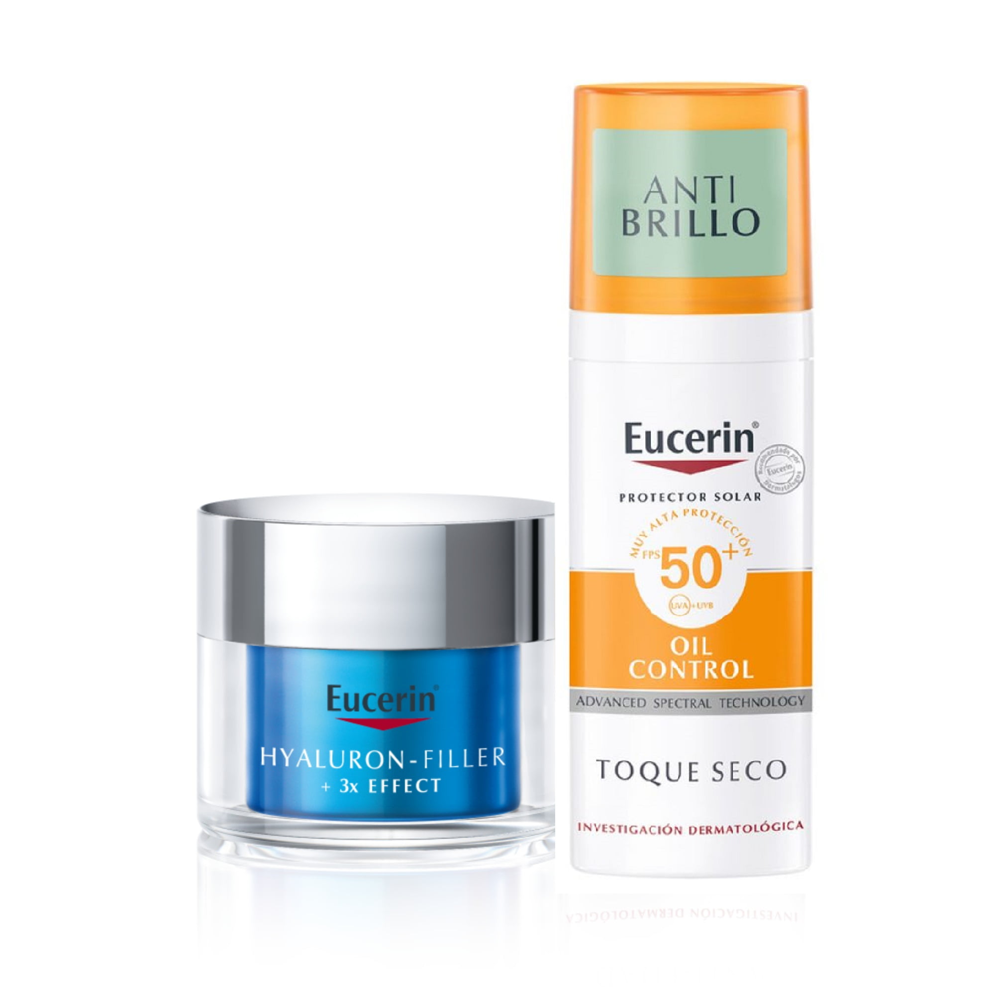 Eucerin Pack Rutina Crema Facial Dia Gel+protectorsolarfps50