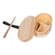 thumbnail image 4 of Fiambrera Estilo Japonés Bento Box De Madera Con Palillos Con Correa Para Fijar Talla L, 4 of 5