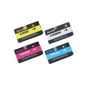 Genérico - Pack Tintas Compatible Para 950Xl-951Xl 8100/8600/8610/8620