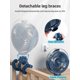thumbnail image 4 of Ventilador nebulizador para cochecito Wavmill, 6000 mAh, con luz y giro de 360°, 4 of 8
