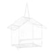 thumbnail image 4 of Comedero para pájaros de ventana para visualización al aire libre 6.3x4.33x5.12 "Decoración de jardín Amante de aves Regalo Patio trasero Transparente, 4 of 5