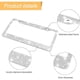 thumbnail image 3 of Marco De Matrícula De Coche Bling Brillante, Cubierta De Matrícula De Acero Inoxidable Con Diamantes De Imitación Brillantes, Universal Para La Mayoría De Coches, Suv, 3 of 7
