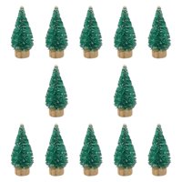 Bothyi - 12 Piezas De Mini Adornos Para Árbol De Navidad Para El Centro De Mesa De La Casa De Muñecas
