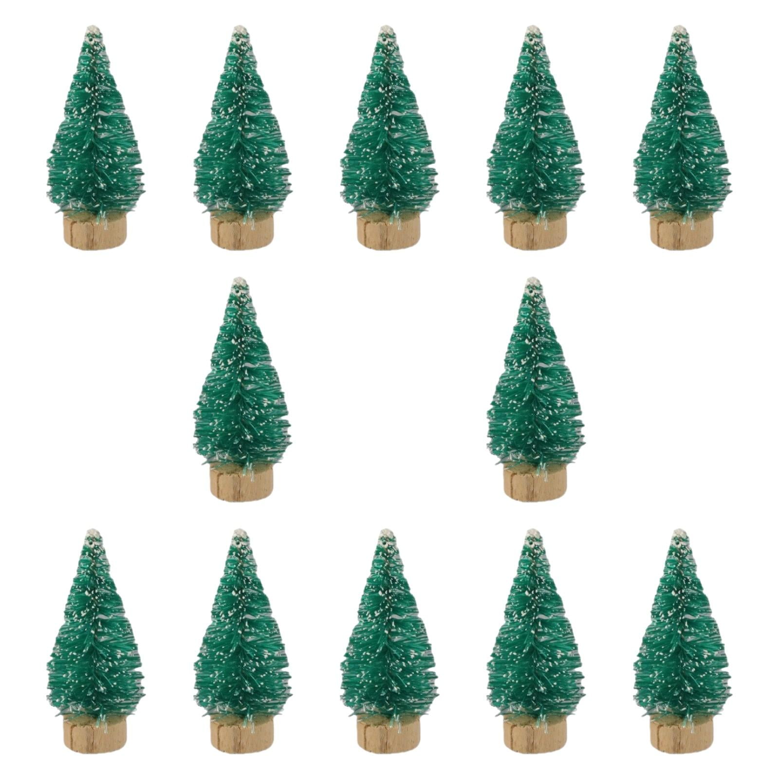 Bothyi - 12 Piezas De Mini Adornos Para Árbol De Navidad Para El Centro De Mesa De La Casa De Muñecas