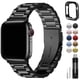 thumbnail image 1 of Correa de reloj Fullmosa compatible con Apple de acero inoxidable 42/44/45 mm, 1 of 8