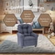 thumbnail image 2 of Sillón reclinable para niños The Crew Furniture Traditional Grey, 2 of 7