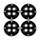 thumbnail image 2 of 4x Pasta Rodillo Ruedas Ruedas universales Rueda para muebles, Rotación de 360 grados Polea giratoria Mini Ruedas giratorias para caja de contenedores perlas de pegamento negro, 2 of 5