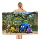 thumbnail image 1 of Junction Jungle Toalla de playa de secado rápido con diseño temático, regalo para mujeres y niñas, ideal para cumpleaños, fans, amantes de la música, uso en la playa o al aire libre, 78 × 160 cm, 1 of 6