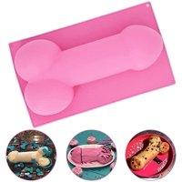 Genérico - Molde De Silicona Pene Moldes Silicona Pene Grande