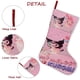 thumbnail image 5 of My Melody Tema: Calcetines de Navidad, fino lino blanco para colgar en escaleras y chimenea, decoración navideña para el hogar, regalo de Navidad.54cm×38cm, 5 of 5
