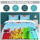 thumbnail image 5 of Number Block Bedding Set Duvet Cover Comfortable and Lightweight Cartoon Bedding 3 Piece Bed Set, 5 of 5