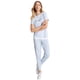 thumbnail image 3 of Camiseta Tommy Hilfiger para mujer, corte regular, logotipo bordado, 3 of 3