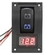 thumbnail image 4 of 12V CC Para Coche, Barco, Panel De Prueba De Batería Dual, Interruptor Basculante, Voltímetro LED, 4 of 5
