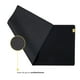 thumbnail image 4 of Mousepad Battlemat XXL 90x40 cm Antideslizante Negro LEVO, 4 of 8