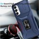 thumbnail image 3 of Funda Armada para Samsung Galaxy A05S con Tapa Deslizante y Soporte Magnético Giratorio Azul, 3 of 5