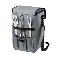 Importclick - Set Parrillero Mas Bolso Cooler Arcada 25X33X53 Cm