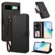 thumbnail image 2 of Funda con Billetera para [Google Pixel 8A] con Bolsillo Zipper y Tarjetero Negro, 2 of 6