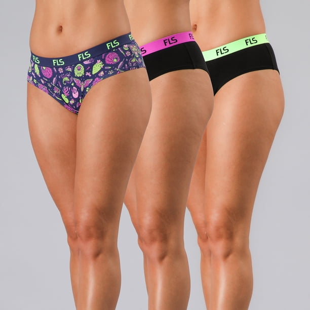 Pack 3X Pantaleta Algodon Fls Flores Mujer 25587-196