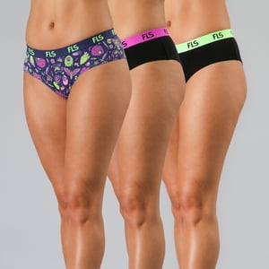 Pack 3X Pantaleta Algodon Fls Flores Mujer 25587-196