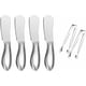 thumbnail image 1 of Cuchillos untadores Sweetfamily, 6 piezas, acero inoxidable, 1 of 3