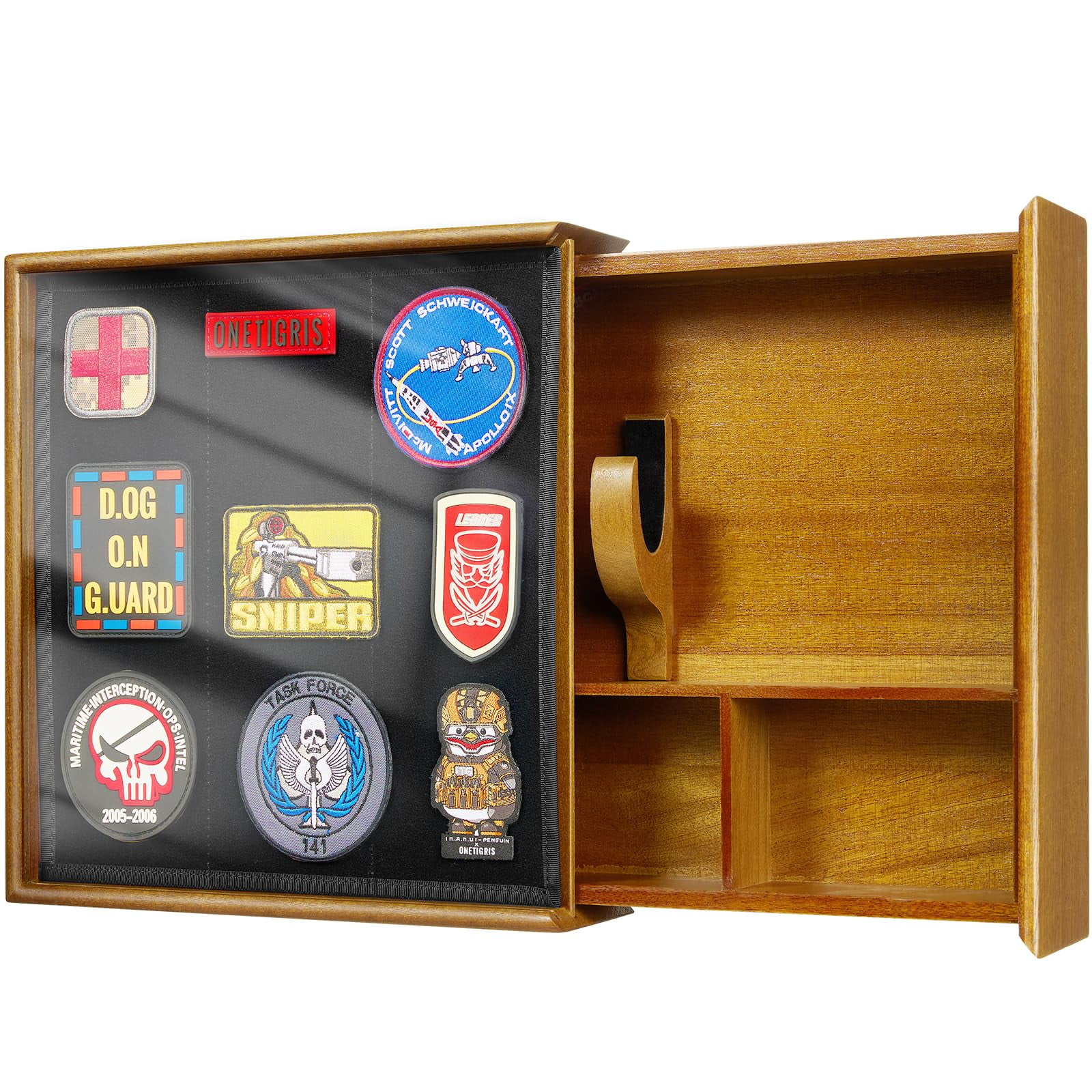 Estante Oculto Para Guardar Armas Onetigris De Onealment Furniture