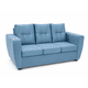 thumbnail image 2 of Sofa Alabama 3 cuerpos Tela Felpa azul, 2 of 4