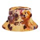 thumbnail image 5 of Gracie y Pedro Sombrero bucket para adultos, gorra de protección solar, sombrero de pescador plegable para viajes al aire libre, pesca y actividades de verano, 5 of 6