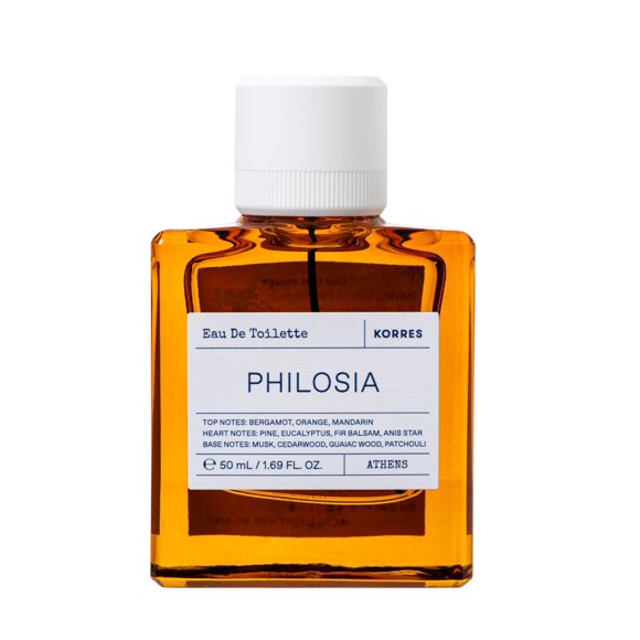 Perfume KORRES Philosia Eau de toilette, 50 ml, unisex, vegano