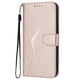 thumbnail image 5 of Funda Cartera Fibra de Carbono para Motorola MOTO G62 con Soporte y Cierre Magnético Rosa, 5 of 6