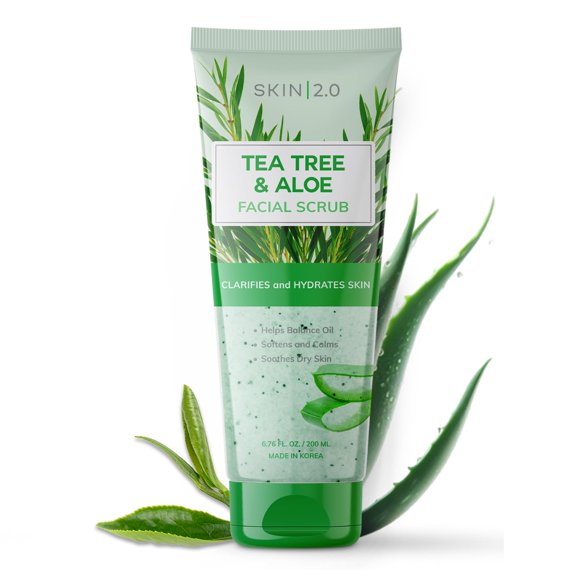 Exfoliante Facial Skin 2.0 200 ml Árbol de Té y Aloe