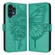 thumbnail image 1 of Funda Cartera Mariposa Para Samsung Galaxy A04 4g Con Soporte Y Ranuras Para Tarjetas Verde, 1 of 5